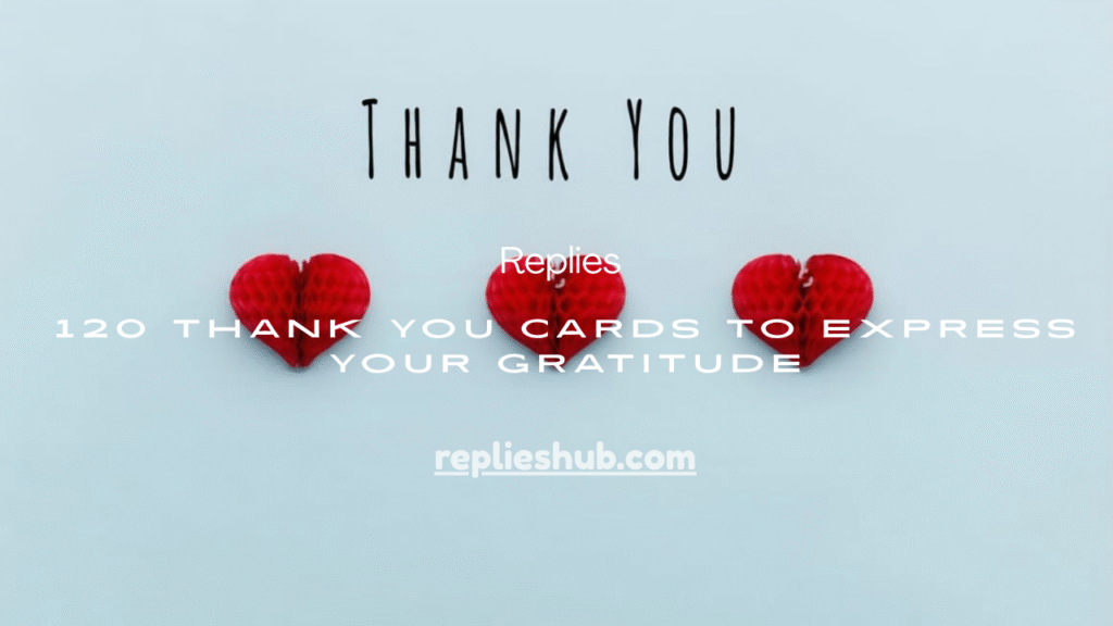 Thank You Cards