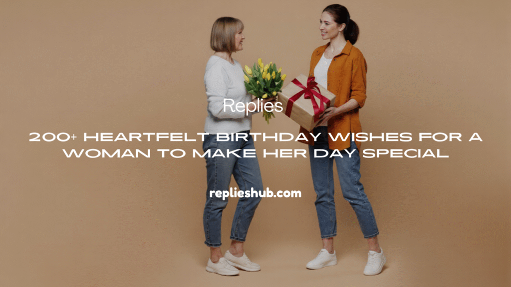Birthday Wishes for a Woman