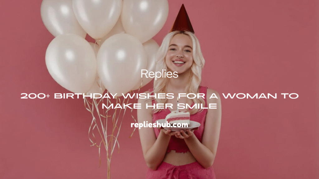 Birthday Wishes for a Woman