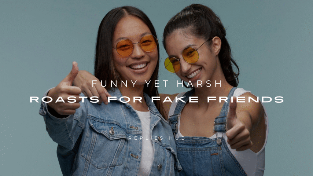  Roasts for Fake Friends