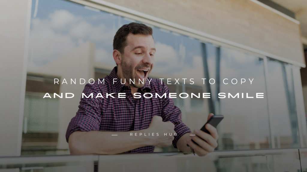 Funny Texts to Copy